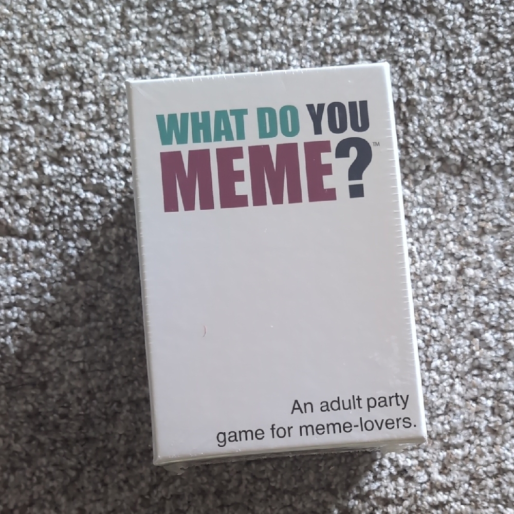 What Do You Meme? - The Ultimate Adult Party Card Game for Meme-Lovers
